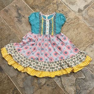 Girls Matilda Jane swing dress, size 8